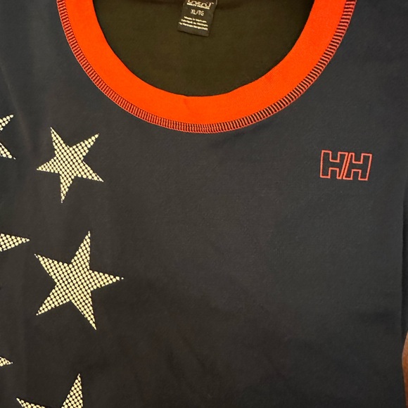 Helly Hansen Official US Ski Team base layer long sleeve wUSA Flag logo on arm - Picture 4 of 9